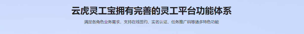 云虎灵工宝拥有完善的灵工平台功能体系.png